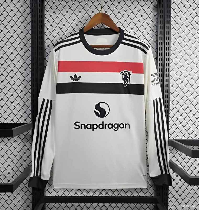 Camiseta Manchester United 2024/25 TERCERA MANGA LARGA VERSION FAN
